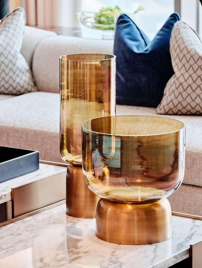ホテル Grand Hyatt Kuwait クウェート エクステリア 写真 Gold glass